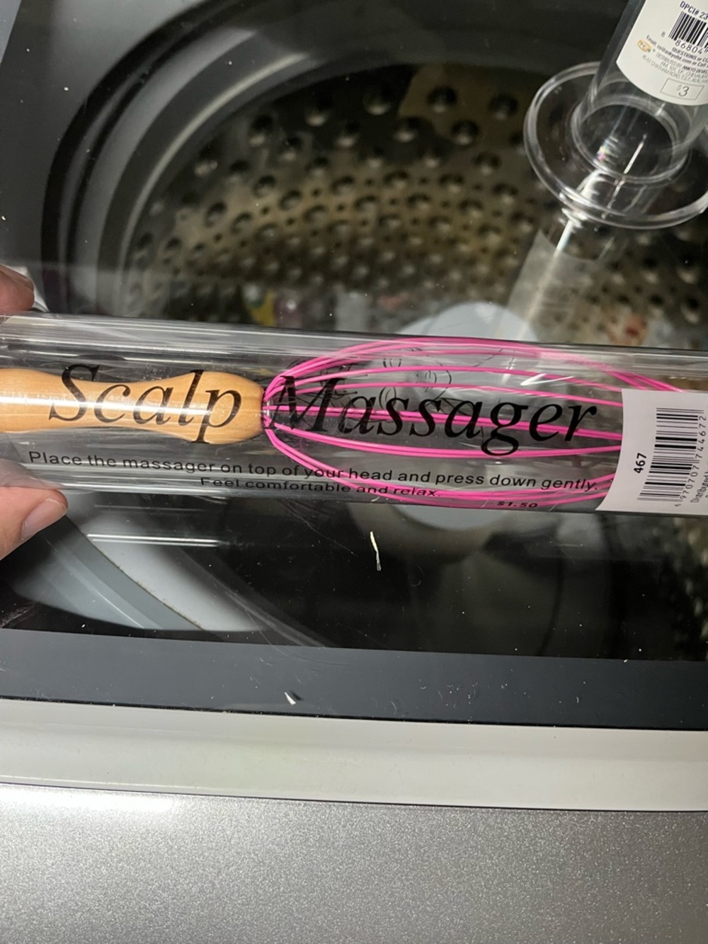 Scalp Massager Hair Tool - Pink